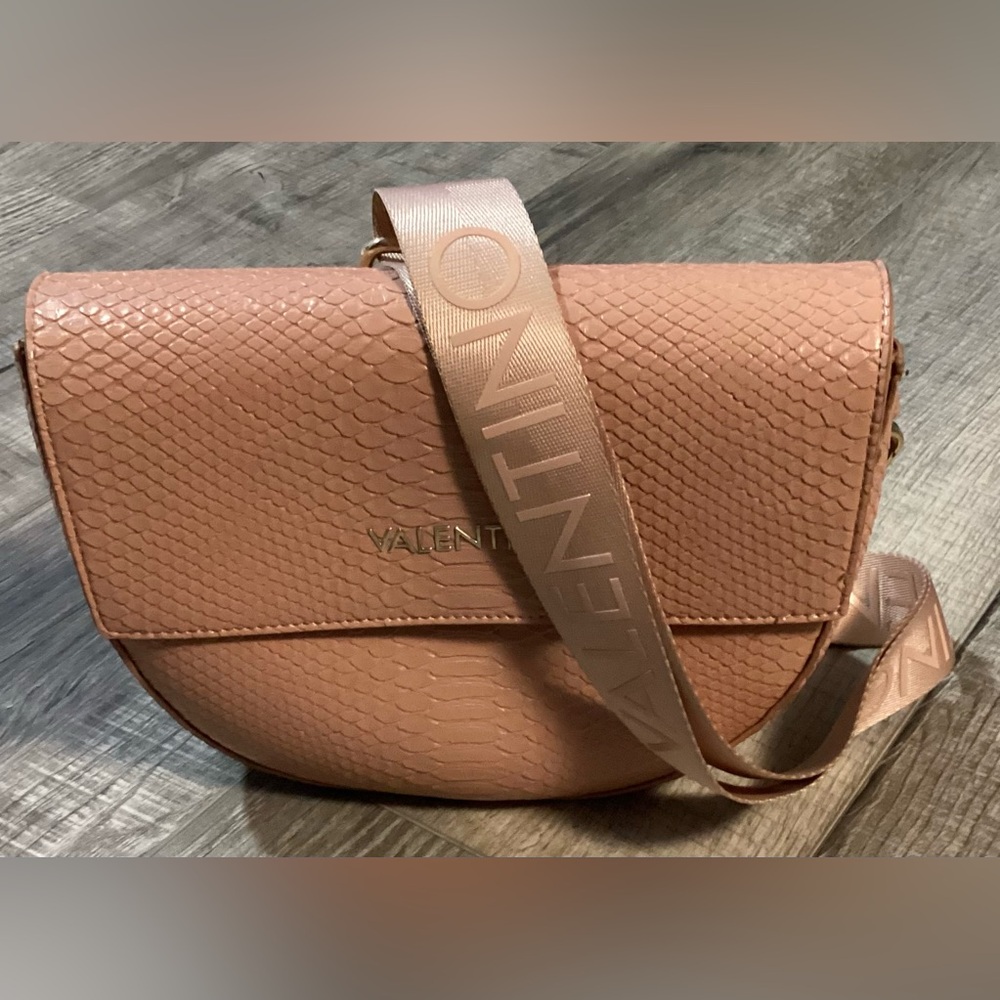 Valentino Blush Pink Crossbody Shoulder Bag